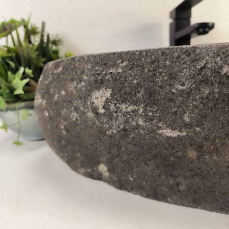 Каменная раковина из речного камня RS-05249 (57*42*16) 0862 из натурального камня