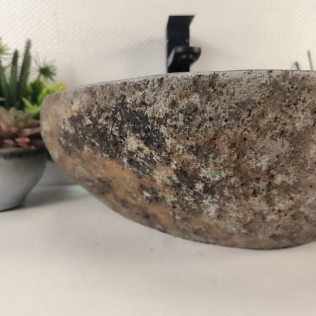 Каменная раковина из речного камня RS-05178 (41*37*15) 0856 из натурального камня