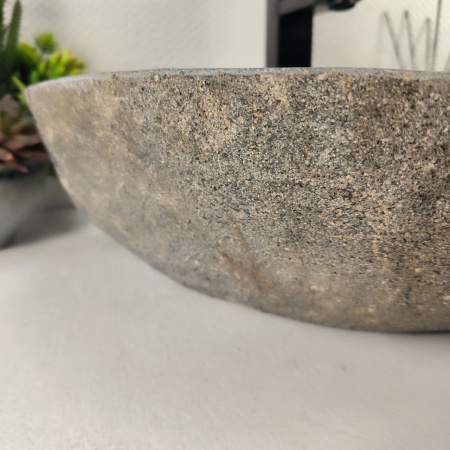 Каменная раковина из речного камня RS-04979 (51*40*15) 0862 из натурального камня