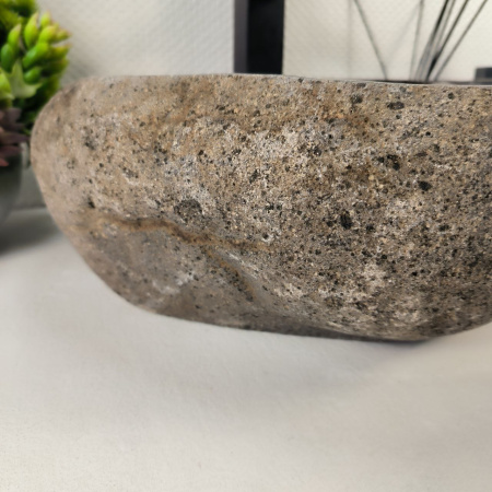 Каменная раковина из речного камня RS-04904 (45*38*15) 0861 из натурального камня