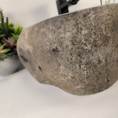 Каменная раковина из речного камня RS-04865 (56*41*15) 0862 из натурального камня