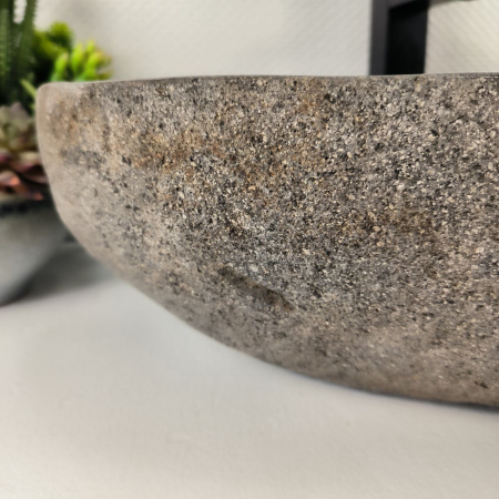 Каменная раковина из речного камня RS-04892 (57*35*15) 0862 из натурального камня