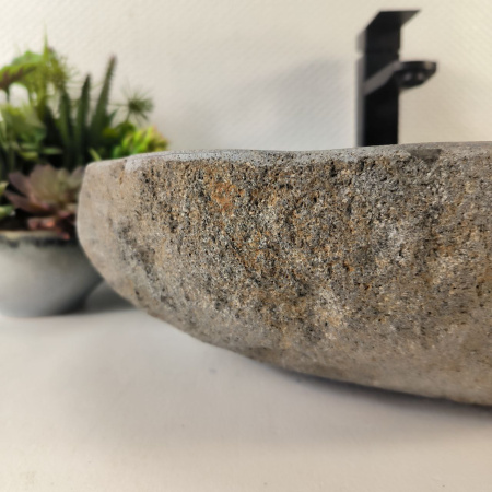 Каменная раковина из речного камня RS-05239 (57*40*14) 0862 из натурального камня