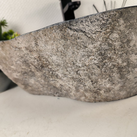 Каменная раковина из речного камня RS-05067 (47*38*15) 0861 из натурального камня