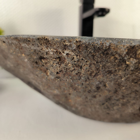 Каменная раковина из речного камня RS-05008 (56*38*15) 0857 из натурального камня