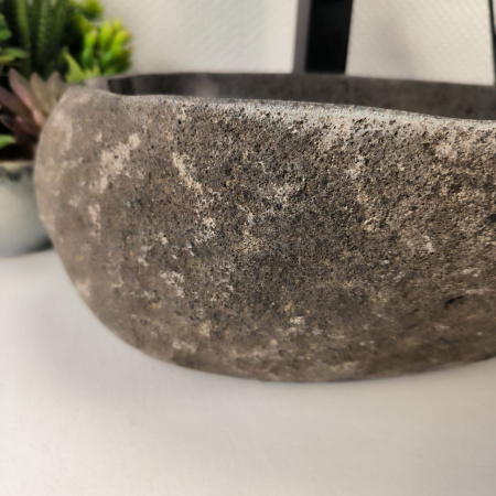 Каменная раковина из речного камня RS-04882 (46*34*15) 0861 из натурального камня