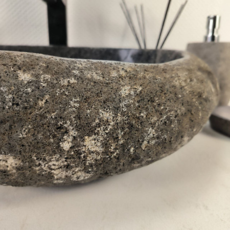 Каменная раковина из речного камня RS-05106 (48*39*14) 0861 из натурального камня