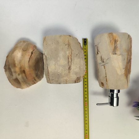 Набор из окаменелого дерева 4 предм Fossil Set NF-03065 поднос 30см*42см