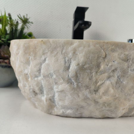 Каменная раковина из оникса Erozy White EO-04241 (42*32*15) 0212 из натурального камня