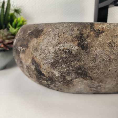 Каменная раковина из речного камня RS-05165 (58*32*15) 0862 из натурального камня